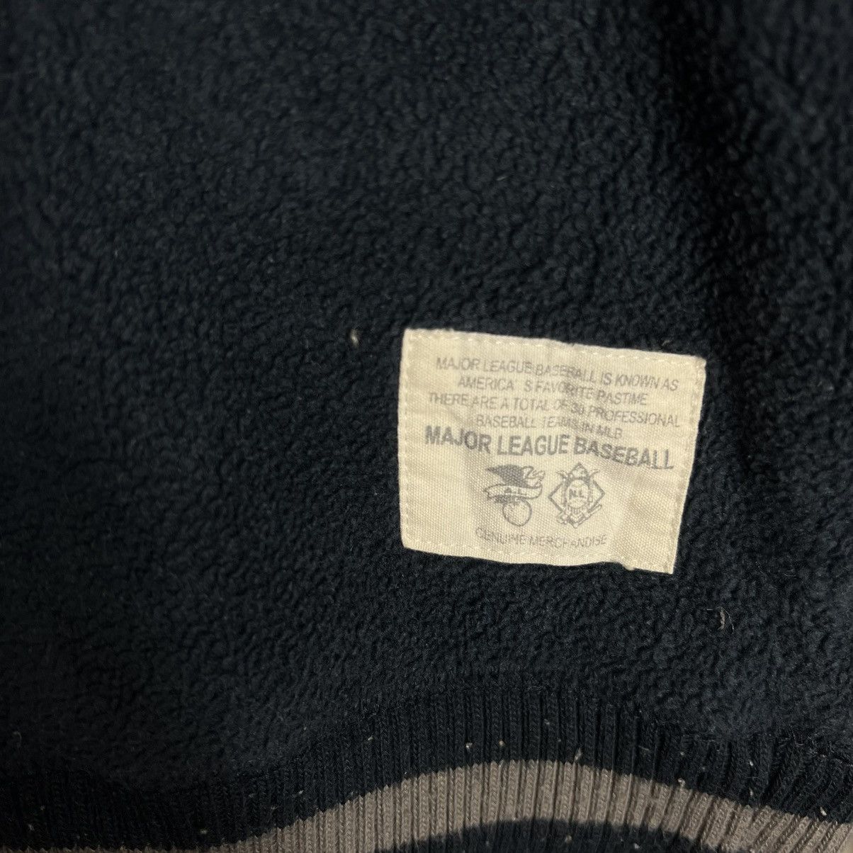 Japanese Brand 🔥 VINTAGE NEW YORK YANKEES MLB ANORAK FLEECE Size US XL / EU 56 / 4 - 13 Thumbnail
