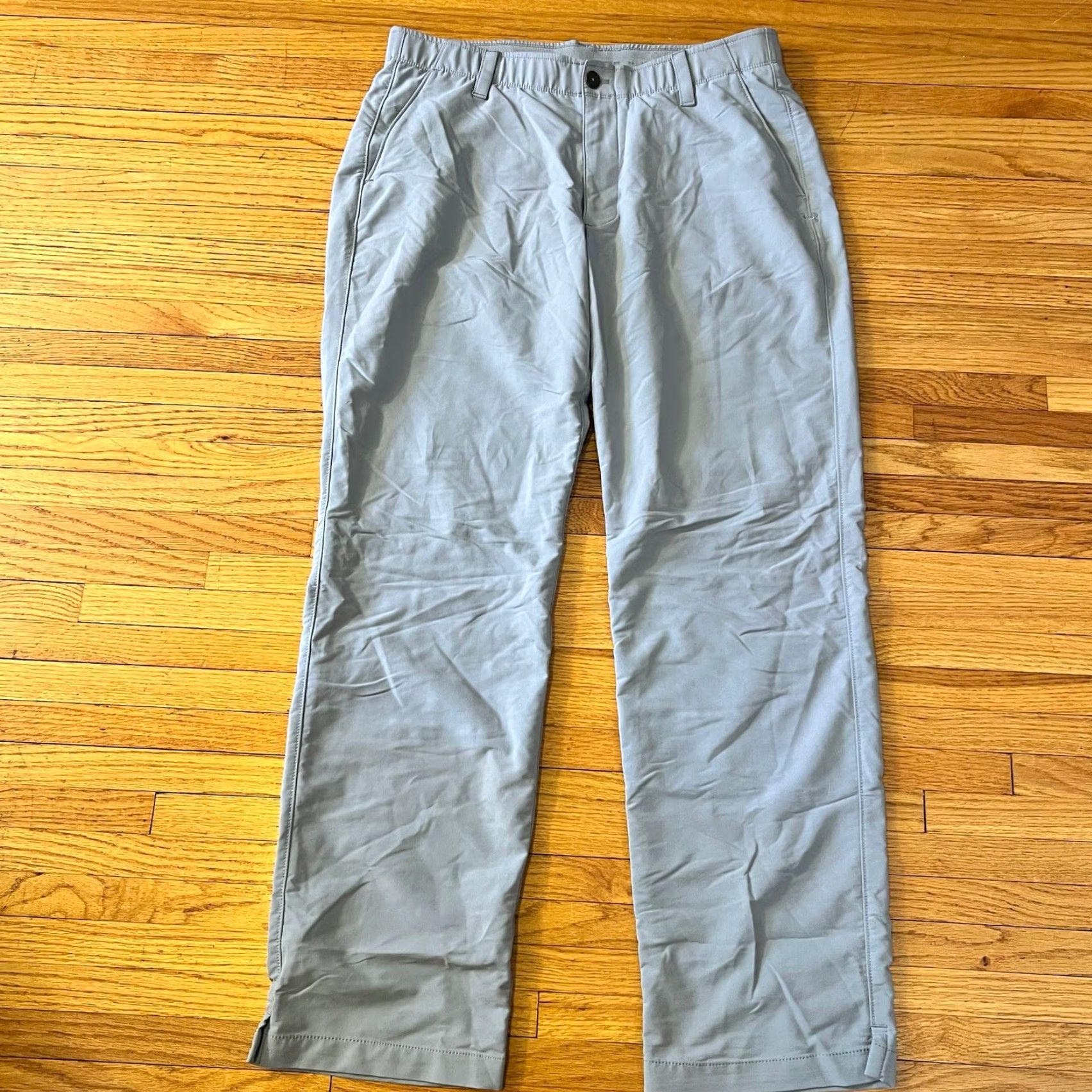 Under Armour Under Armour Pants Mens 36 X32 Light Gray Performance Golf Straight Leg Mens Pants Regular Gray 36 Mens Pants Straight Leg Golf Performance Size US 36 / EU 52 - 2 Thumbnail