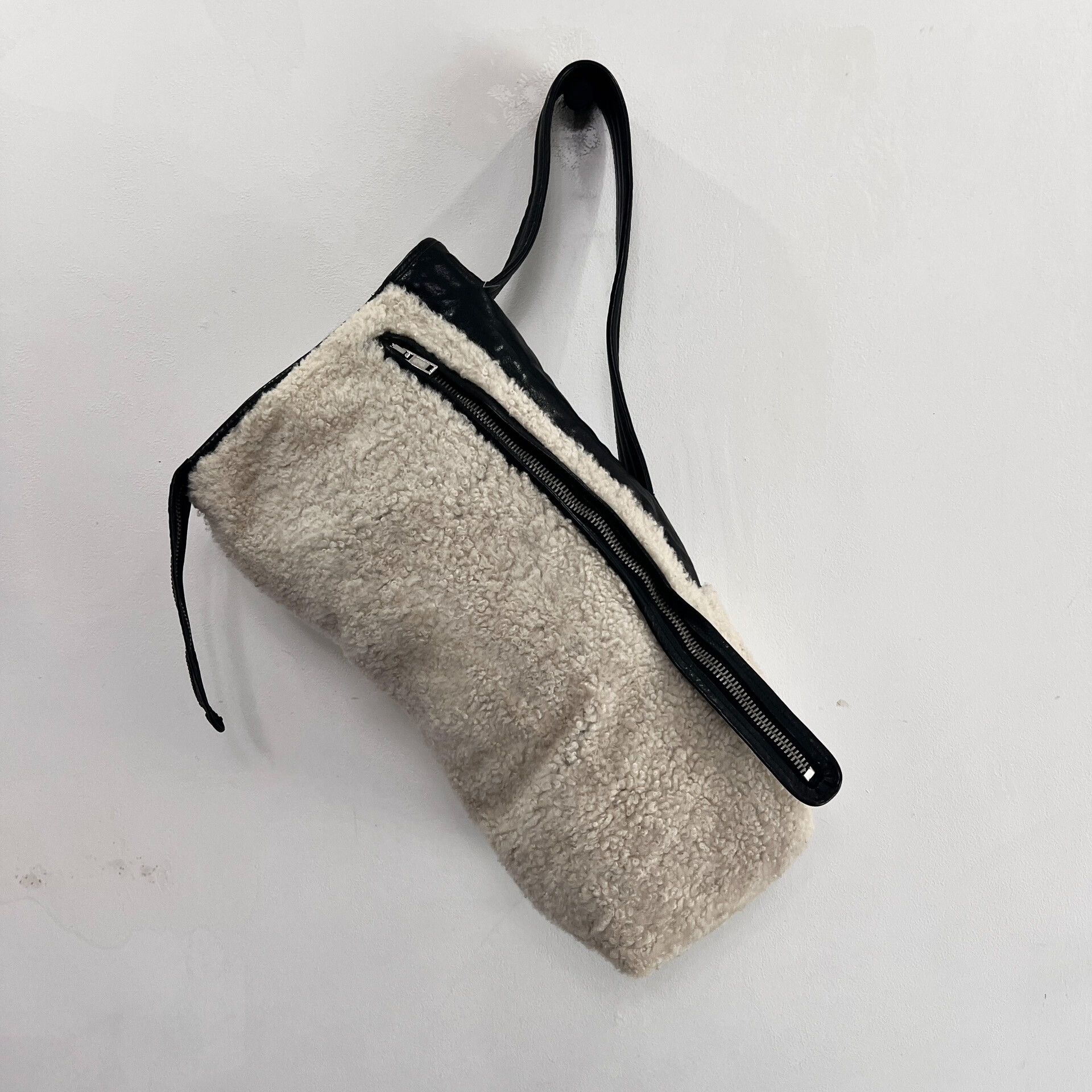 Rick Owens rick owens rare shearling leather bag Size ONE SIZE - 1 Thumbnail