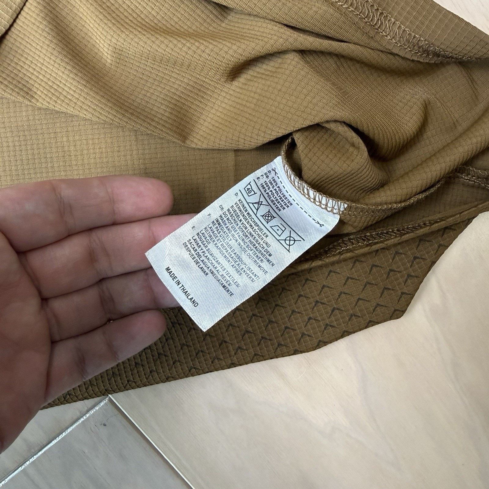Lululemon Lululemon Shirt Small Brown Yoga Running Workout Vent Size US S / EU 44-46 / 1 - 6 Thumbnail