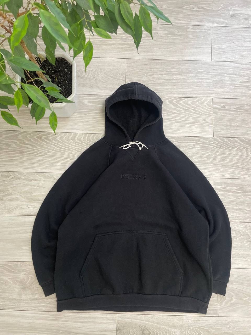Vans × Vintage Vintage Vans Baggy Faded Distressed Hoodie Y2K Size US XL / EU 56 / 4 - 1 Thumbnail