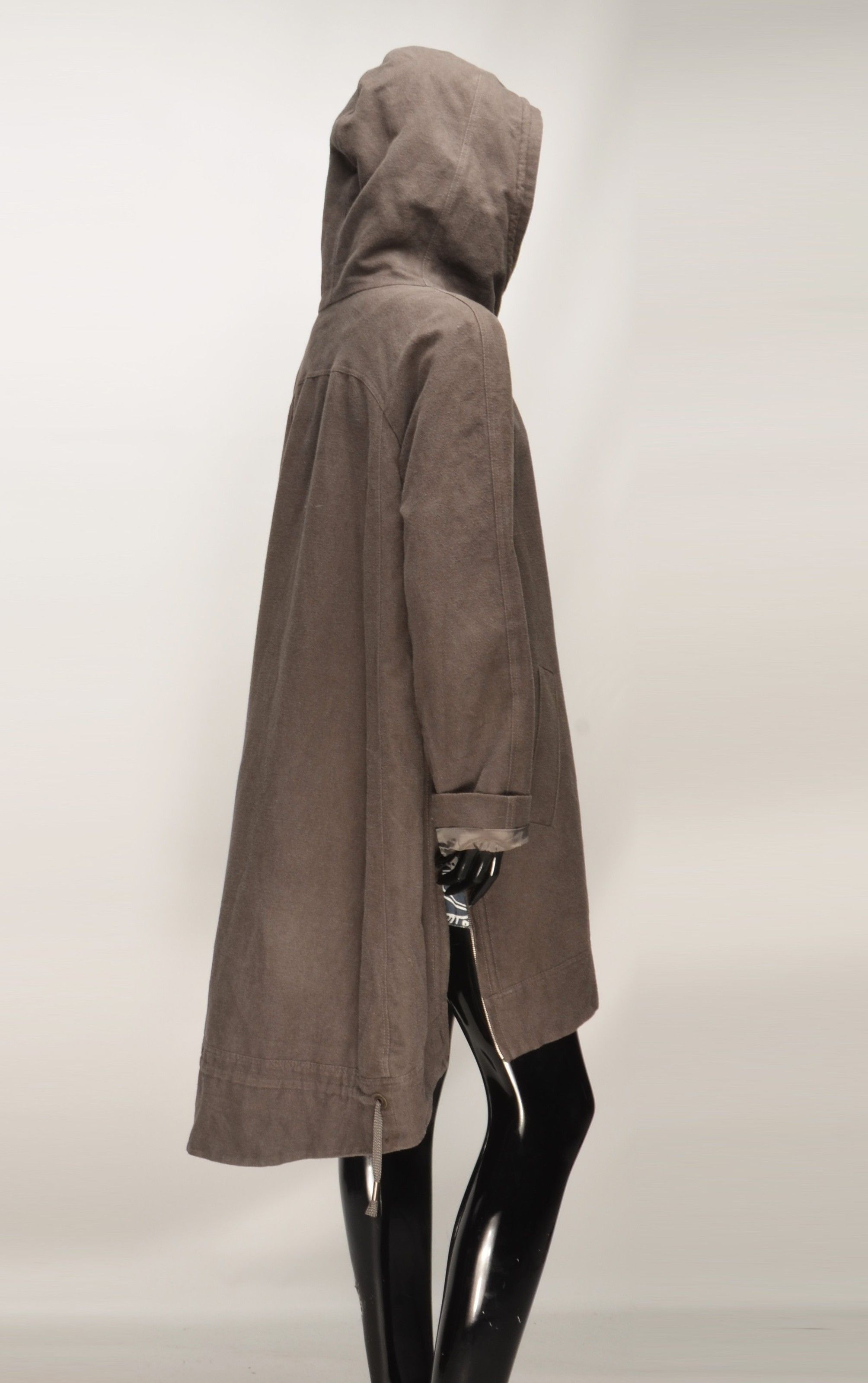 Annette Gortz Annette Gortz Avant Garde Hooded Oversized A-Line Coat Size XS / US 0-2 / IT 36-38 - 15 Thumbnail