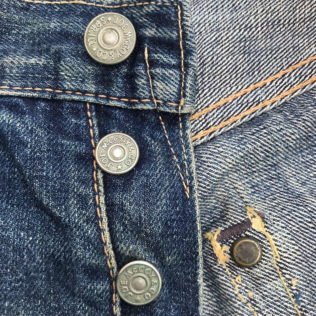 Vintage Joe mc coy & co denim raw selvedge Size US 30 / EU 46 - 9 Thumbnail