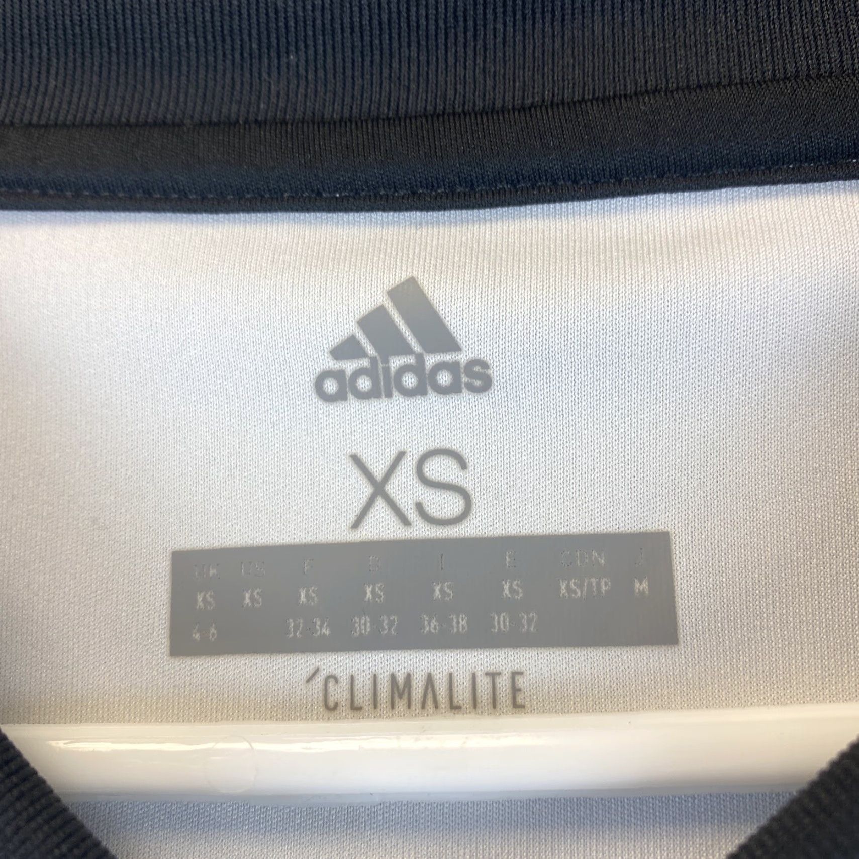 Adidas adidas Women Trio Jersey Running Shirt XS White Black / 69-6 Size XS / US 0-2 / IT 36-38 - 3 Thumbnail