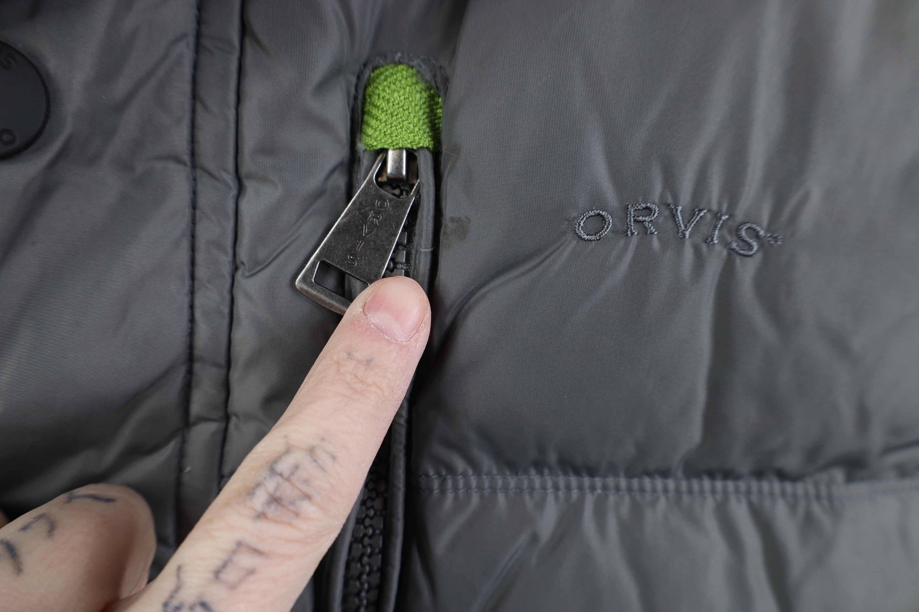 Orvis Vintage Y2K Orvis Hiking Duck Down Puffer Vest Jacket Gray Size US M / EU 48-50 / 2 - 5 Thumbnail