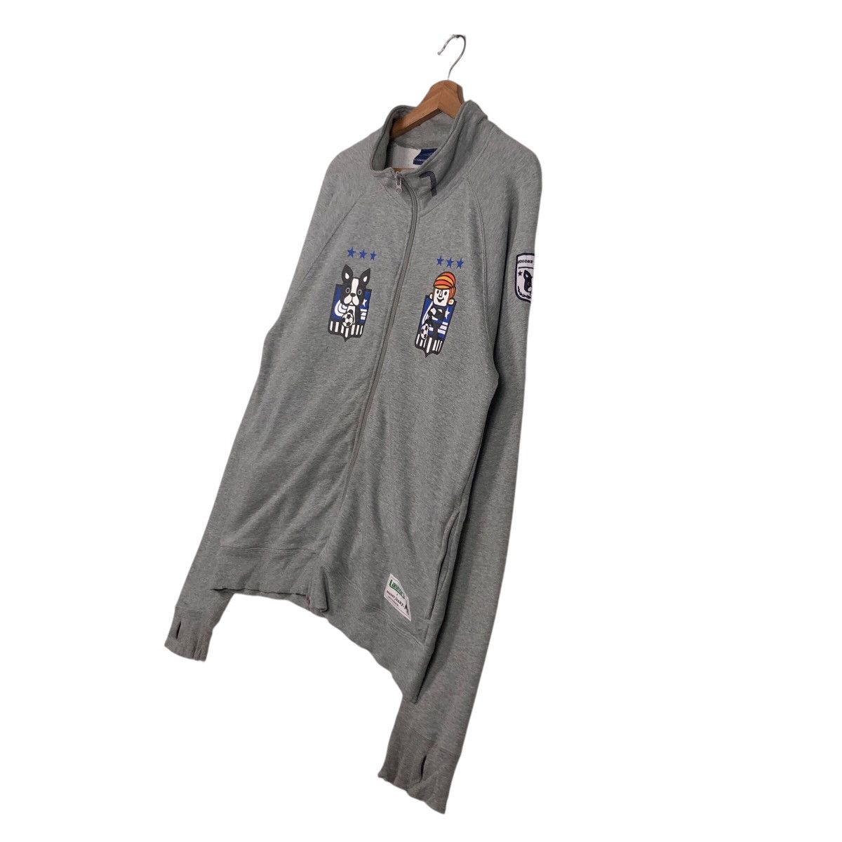 Japanese Brand × Vintage 📌Vintage Zipper Sweater Laundry x Soccer Junky big Logo Size US L / EU 52-54 / 3 - 3 Thumbnail