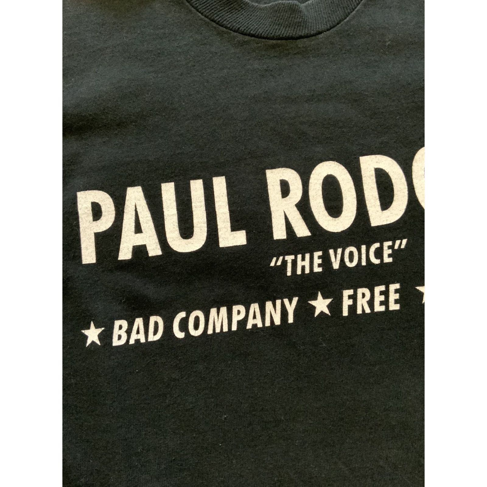 Fruit Of The Loom VINTAGE Paul Rodgers The Voice Free Bad Company The Firm Single Stitch T-Shirt M Size US M / EU 48-50 / 2 - 5 Thumbnail