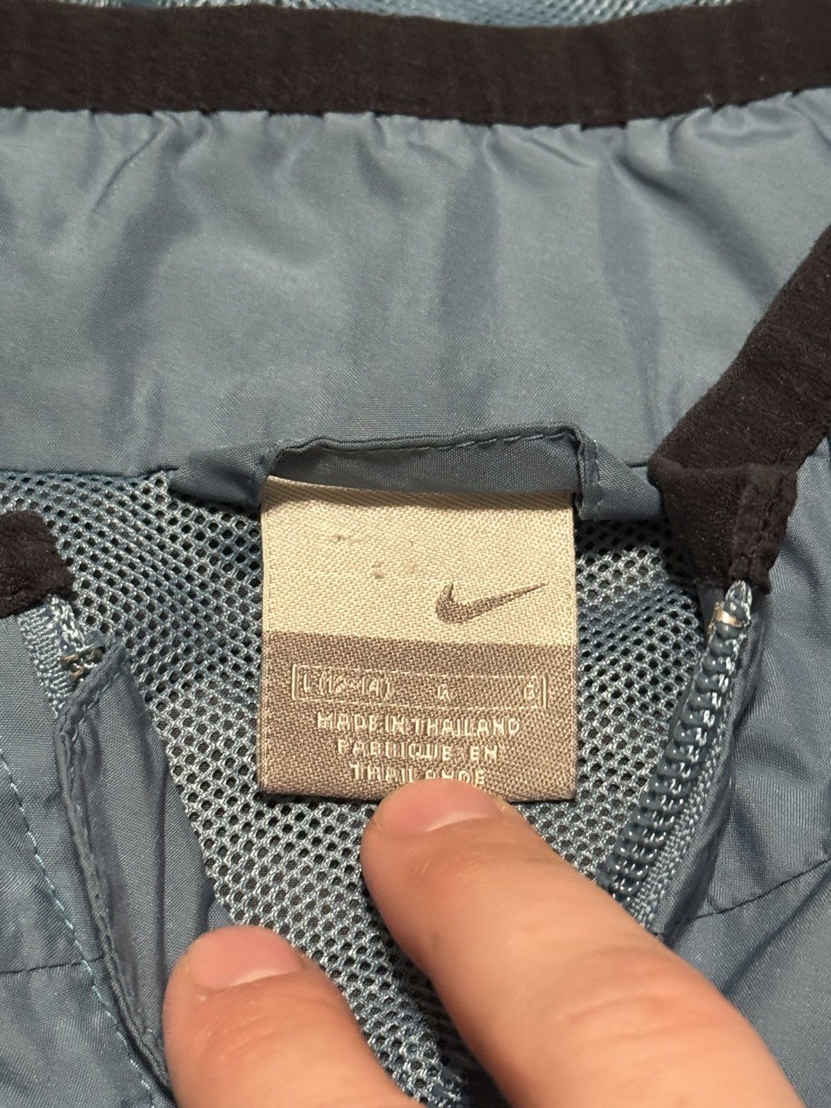 Nike Nike Windbreaker Full Zip Running Outdoor Gray Large Jacket Size L / US 10 / IT 46 - 3 Thumbnail
