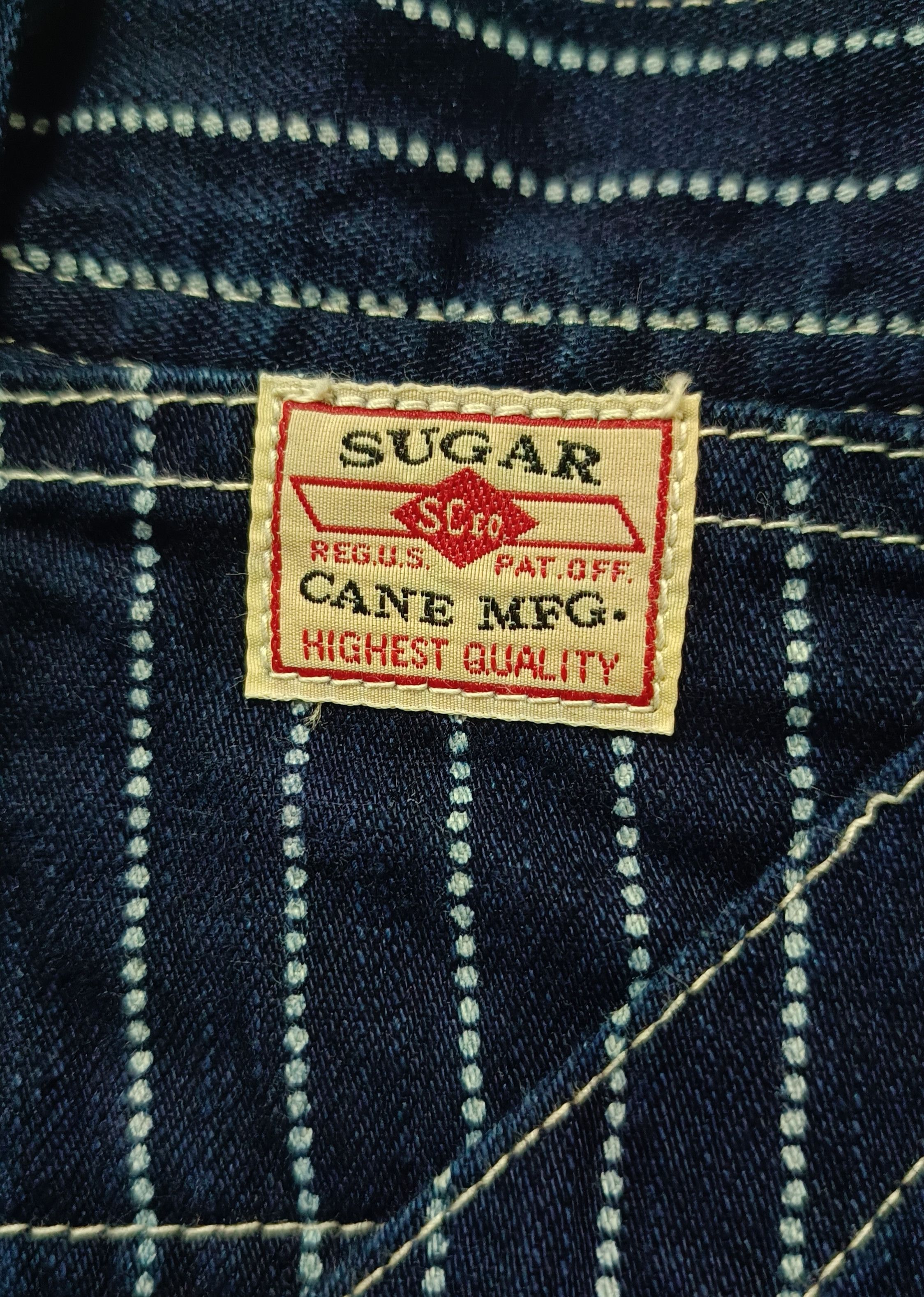 Sugar Cane 🔥🔥Rare Sugar Cane Wabash Jeans Size US 31 - 5 Thumbnail