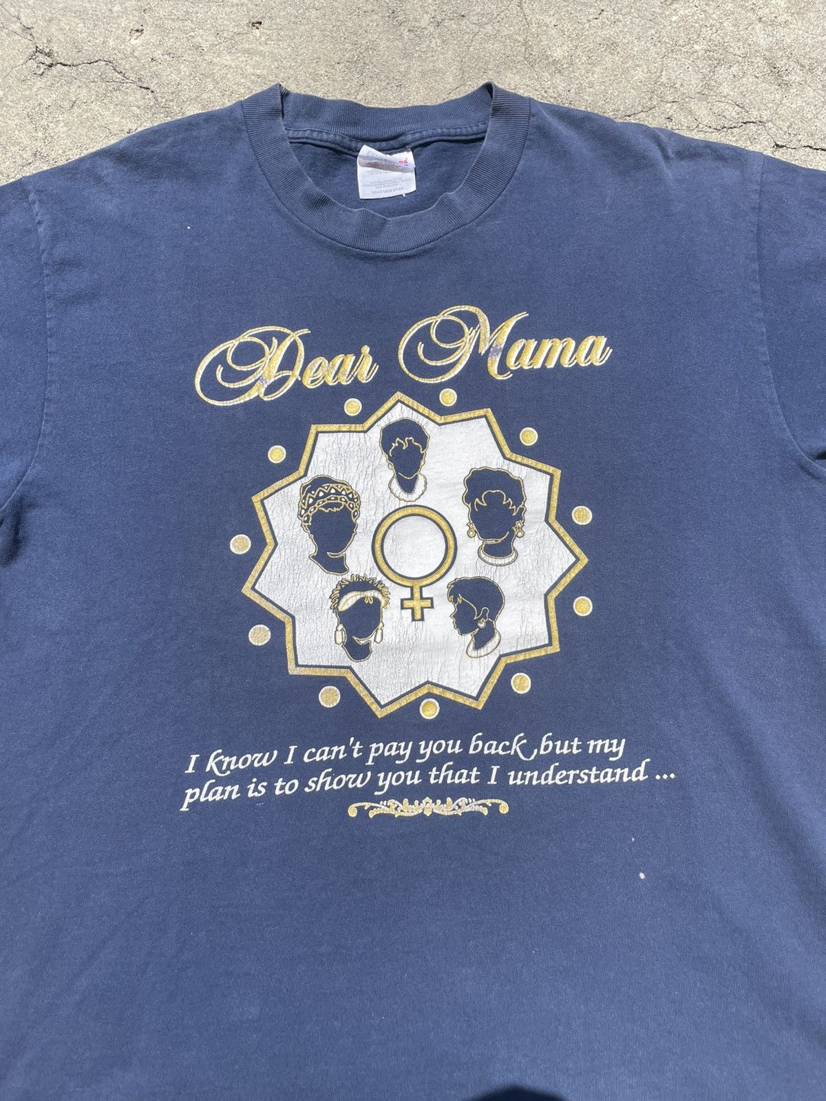 Rap Tees × Vintage Tupac Dear Mama Shirt Size US L / EU 52-54 / 3 - 3 Thumbnail