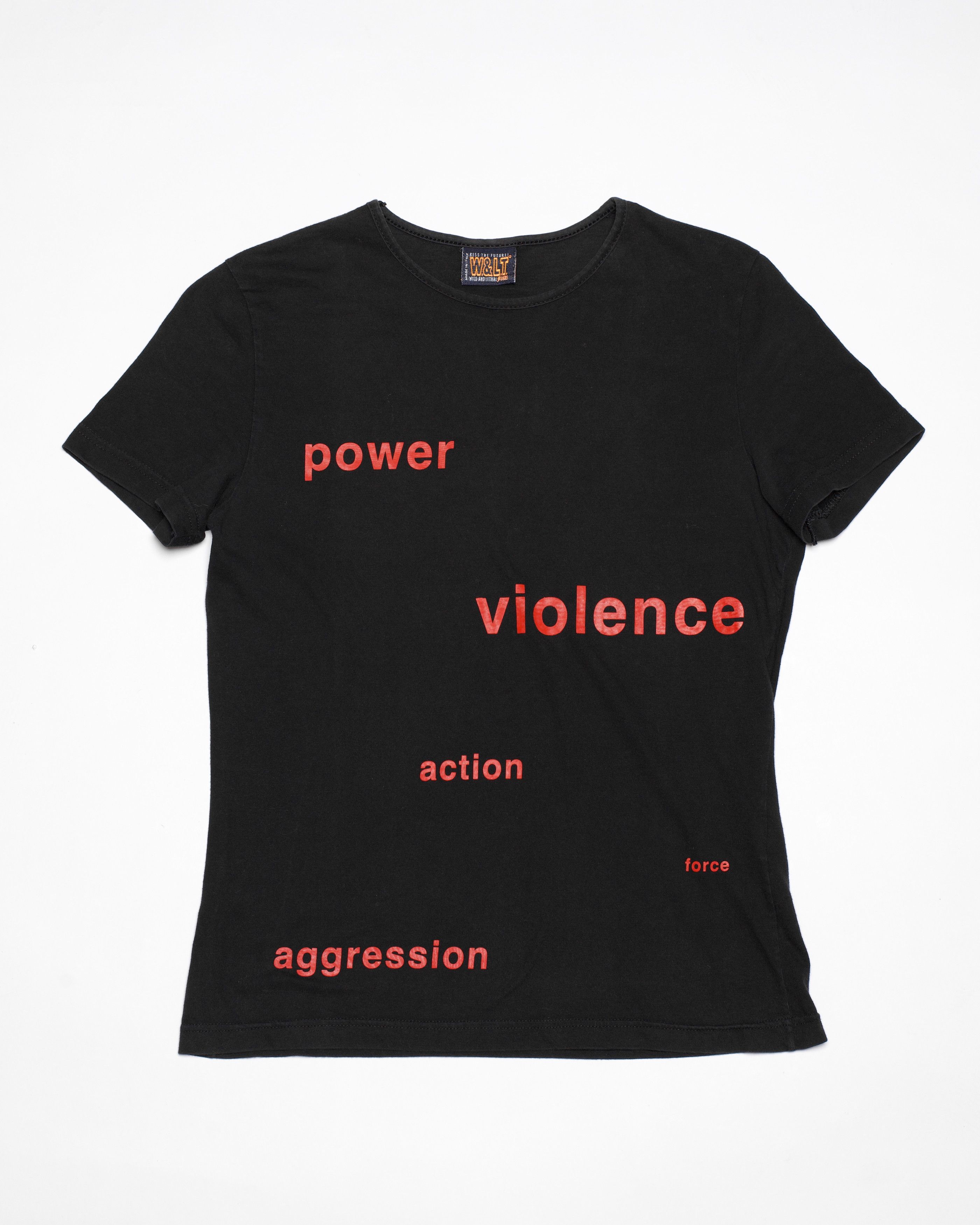 W&LT Tシャツ 古着 希少 90s W&LT ロンT長袖Tシャツ パクパクステッカー付