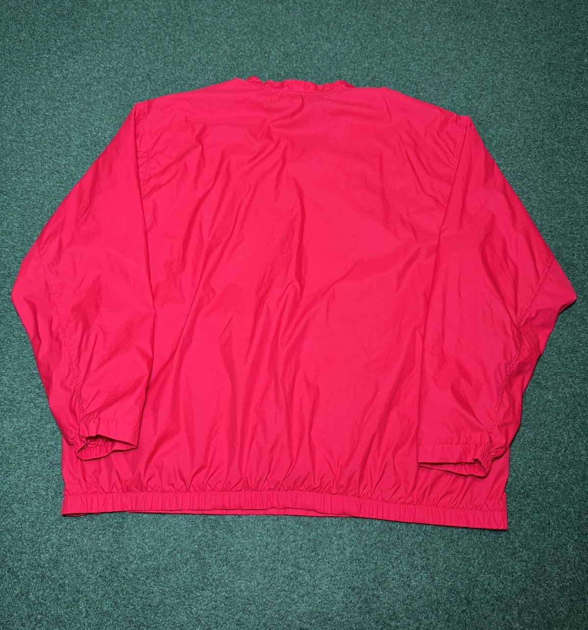Nike Nike Lightweight Red Windbreaker XXL Zipper Pockets V Neck Size US XXL / EU 58 / 5 - 6 Thumbnail