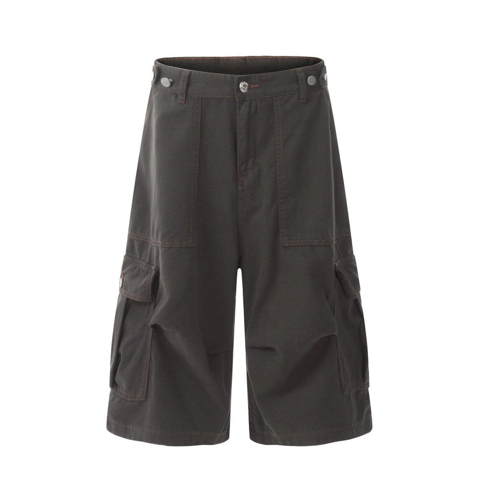 Japanese Brand Multi Pocket Cargo Jorts Size US 30 / EU 46 - 6 Thumbnail