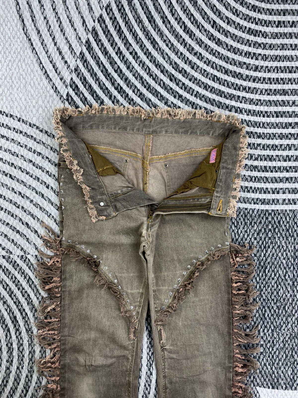 Rare Panther Vintage Rare Panther Rare Design Punk Style Pants Size US 30 / EU 46 - 8 Thumbnail