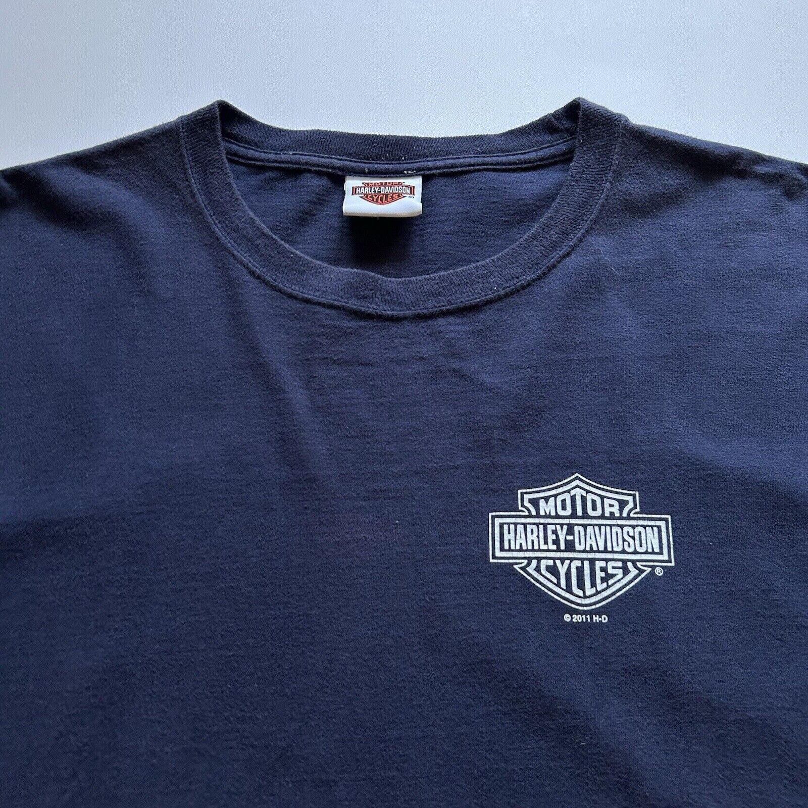 Harley Davidson Vintage Y2K Harley Davidson Motorcycles Graphic T Shirt XXL Size US XXL / EU 58 / 5 - 4 Thumbnail