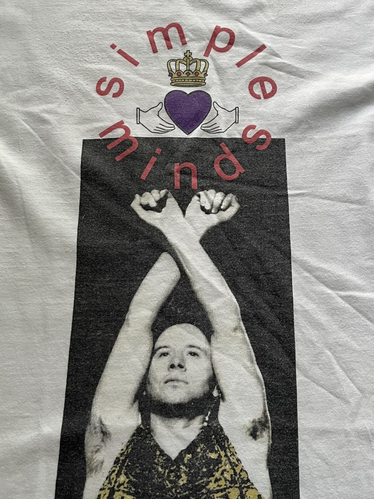 Band Tees × Vintage Simple Minds 1989 street fighting years tour tshirt Size US L / EU 52-54 / 3 - 6 Thumbnail