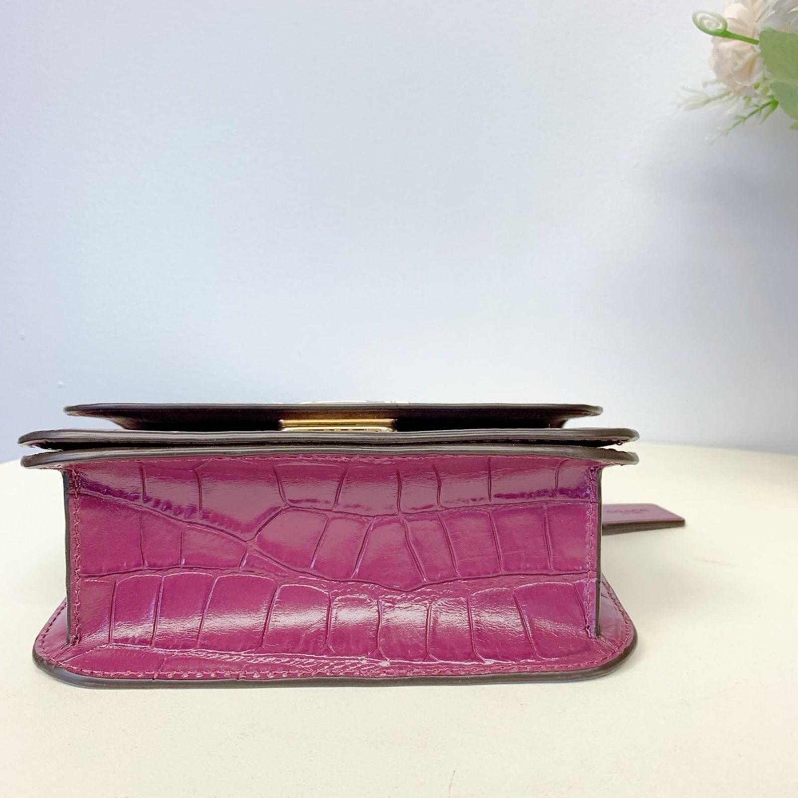 Coach Coach C5627 Mini Brynn Crossbody In Dark Berry Size ONE SIZE - 4 Thumbnail