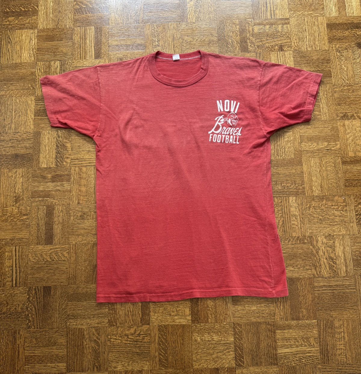 Vintage 60s Novi Braves Football Graphic Tee