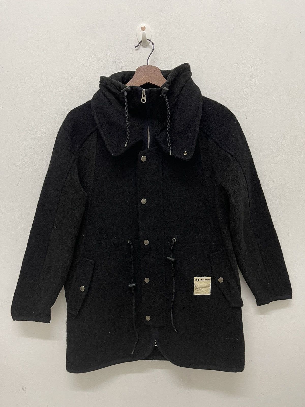 Final Home VINTAGE FINAL HOME TURTLE NECK WOOL JACKET AVANTGARDISM Size US S / EU 44-46 / 1 - 5 Thumbnail