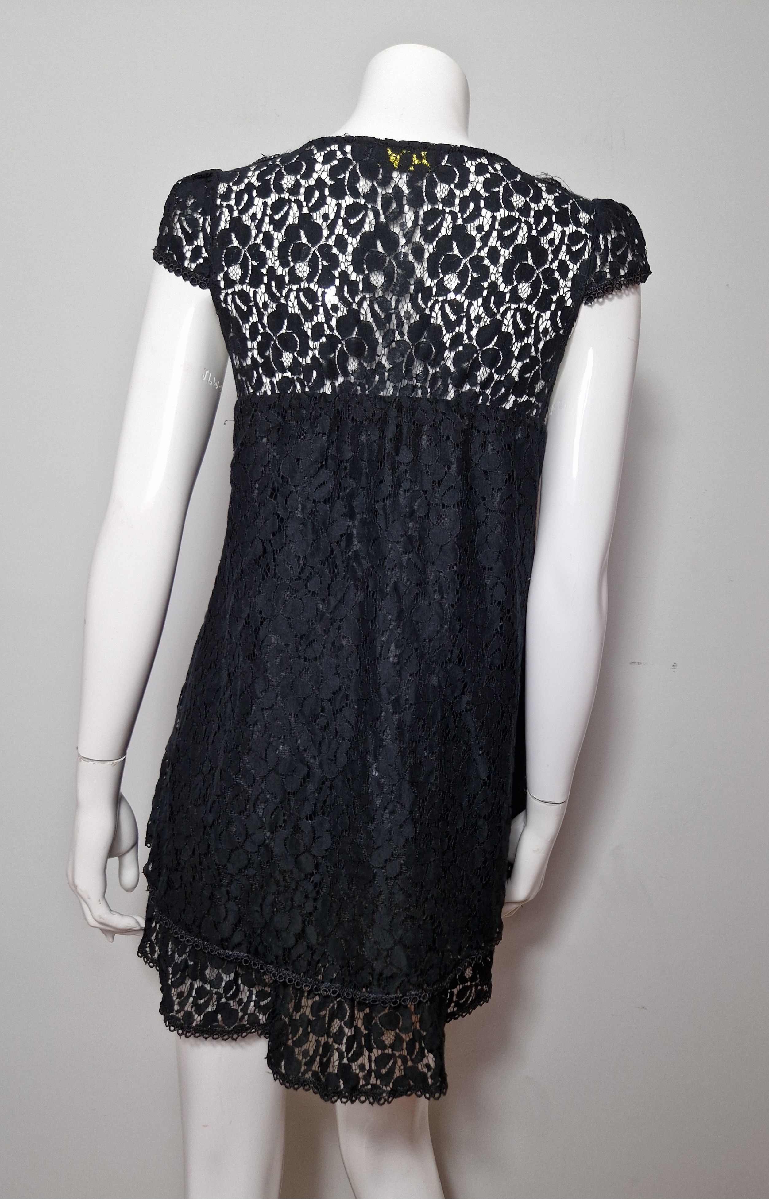 Hysteric Glamour × Vintage vintage lace goth punk blouse Size S / US 4 / IT 40 - 9 Thumbnail
