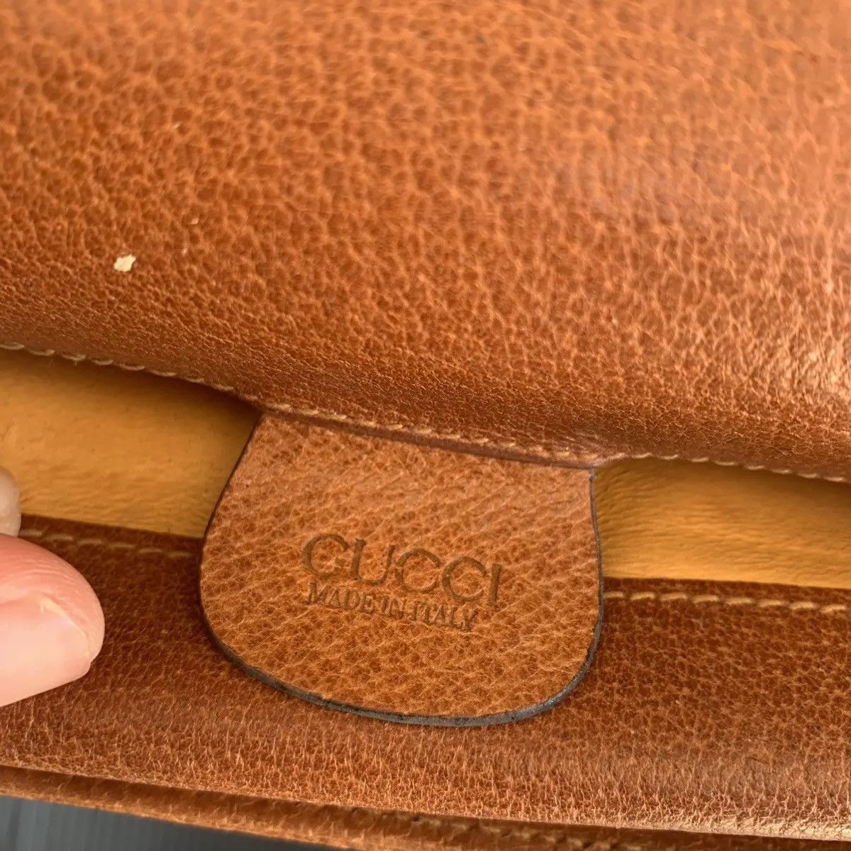 Gucci Gucci Hand Bag leather Size ONE SIZE - 10 Thumbnail