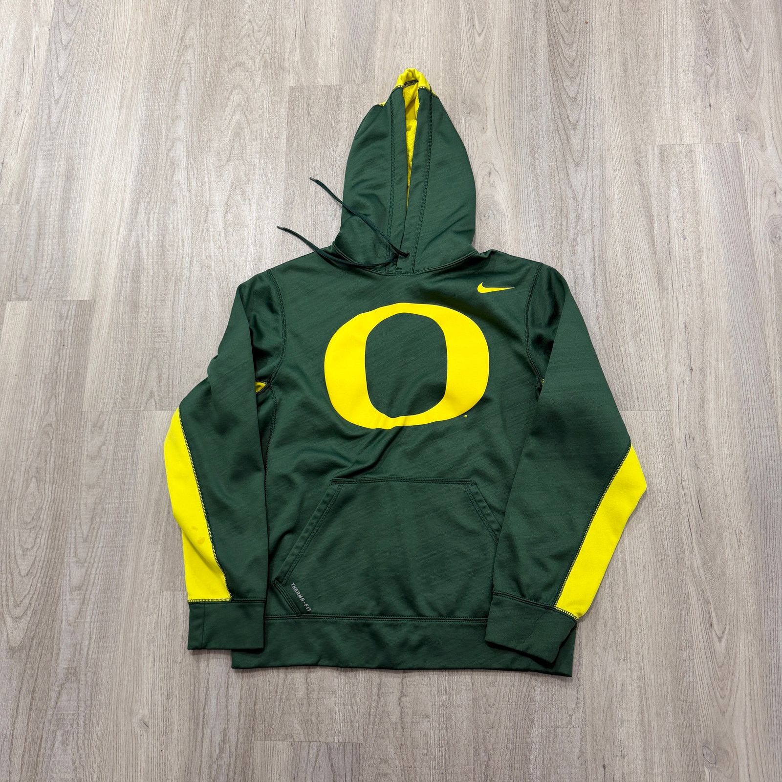 Nike Nike Oregon Ducks Hoodie Men's Small Green Yellow Pullover Size US S / EU 44-46 / 1 - 1 Thumbnail