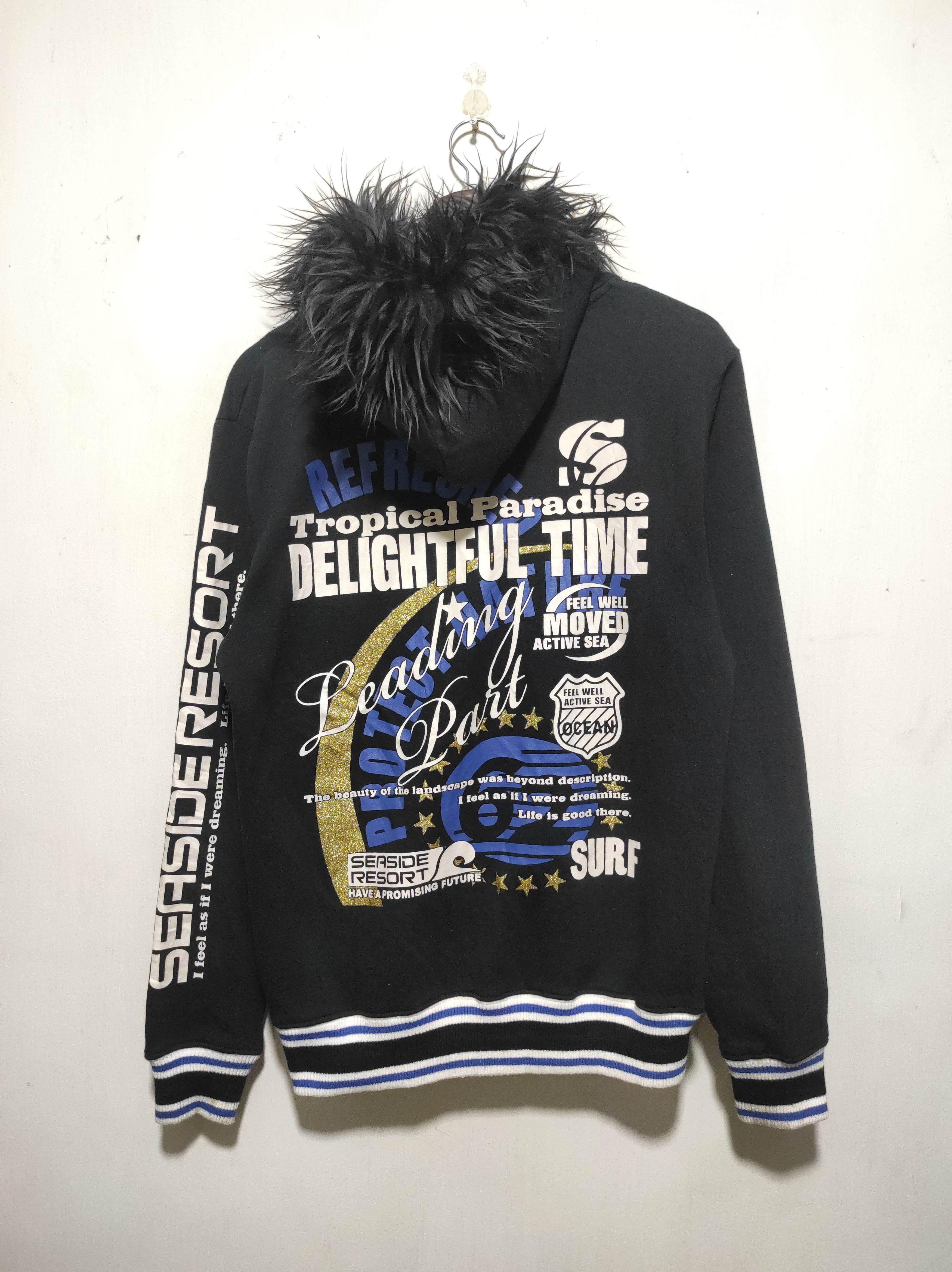 14th Addiction Excuse Tropical Paradise Zip Fur Hoodie i6w9 LBG style Size US L / EU 52-54 / 3 - 13 Thumbnail