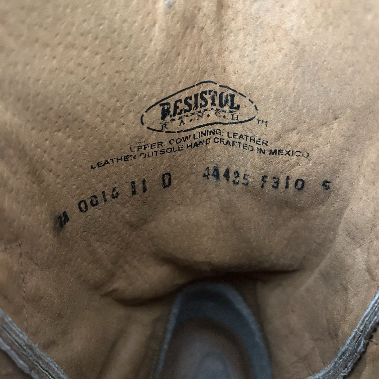 Lucchese Resistol Ranch By Lucchese Western Cowboy Boots Mens 11 D Size US 11 / EU 44 - 7 Thumbnail