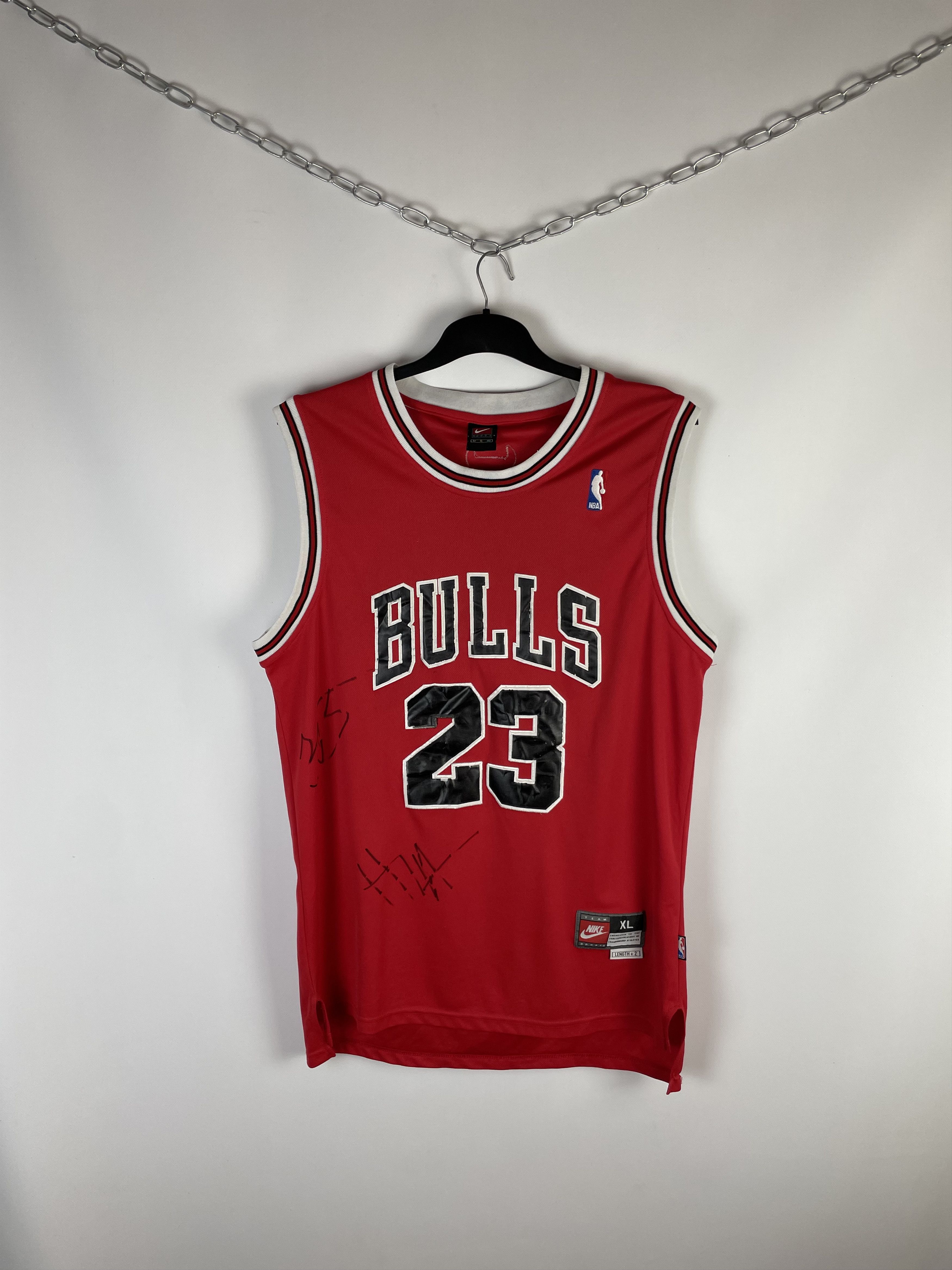 NBA Chicago Bulls Jersey Nike 23 Michael Jordan Size US XL / EU 56 / 4 - 1 Thumbnail