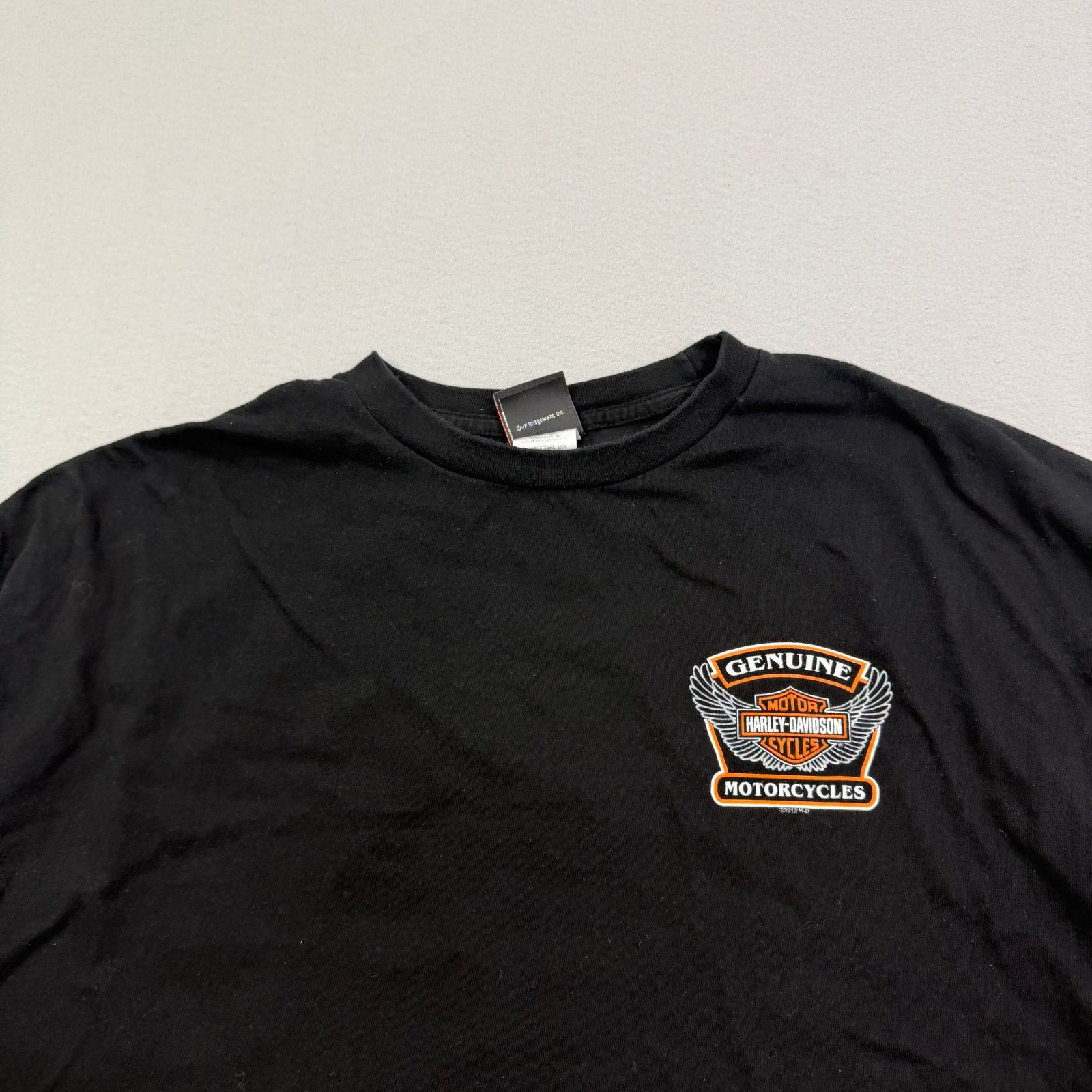 Harley Davidson Harley Davidson Shirt Men's 4XL Black Biker Motorcycle Size US XXL / EU 58 / 5 - 3 Thumbnail