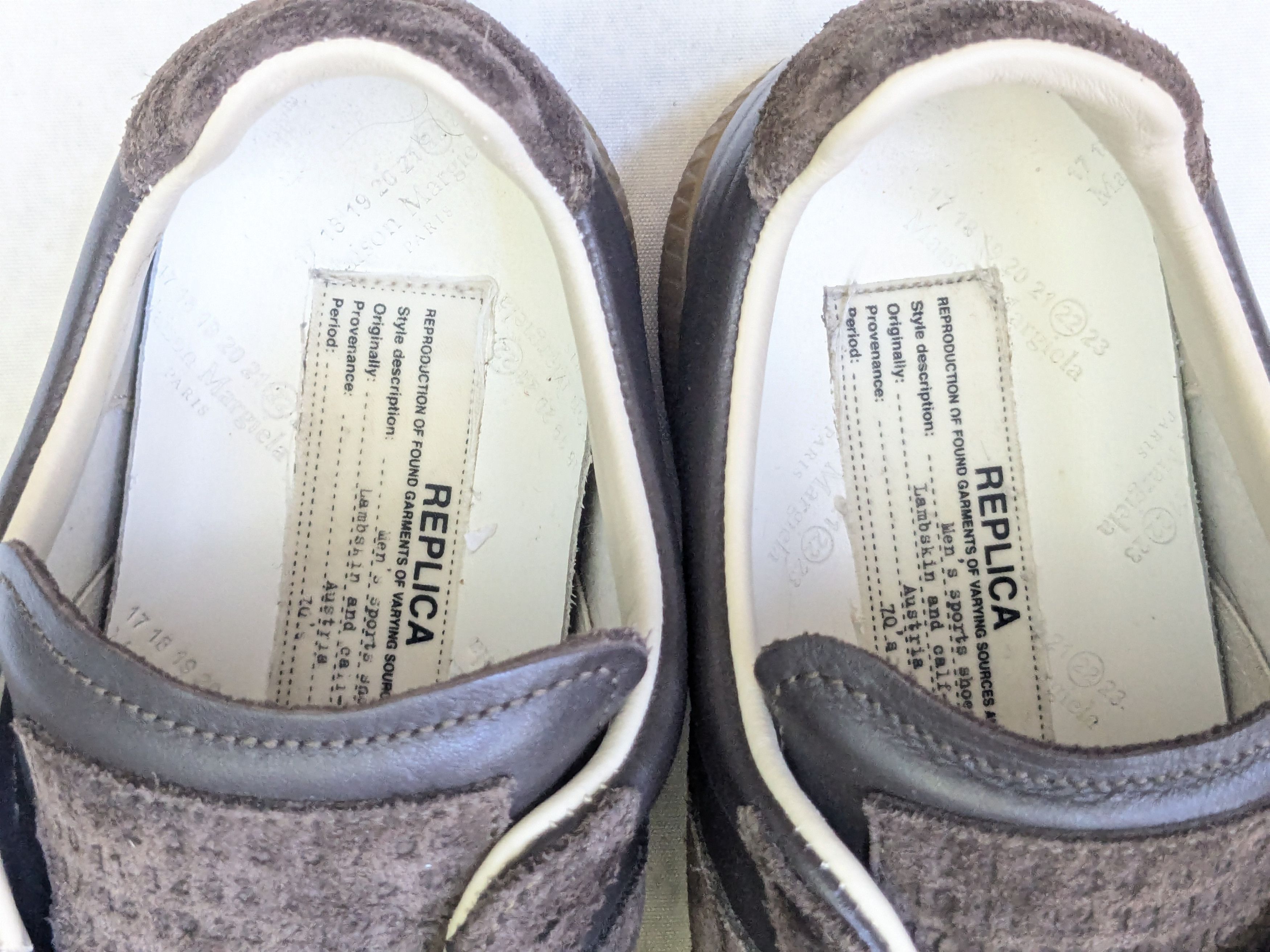 Maison Margiela Maison Margiela Replica GAT Sneakers 37.5 7.5 Taupe Size US 7.5 / IT 37.5 - 10 Thumbnail