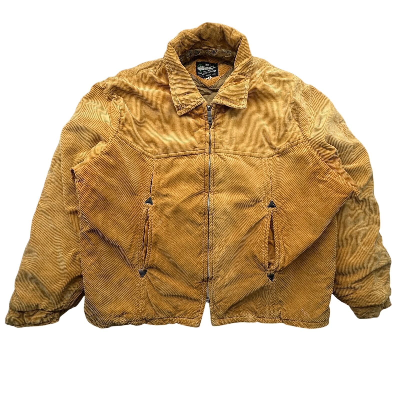 Other Vintage 70s Cromwell Court Corduroy Bomber Lined Jacket XL Size US XL / EU 56 / 4 - 1 Thumbnail