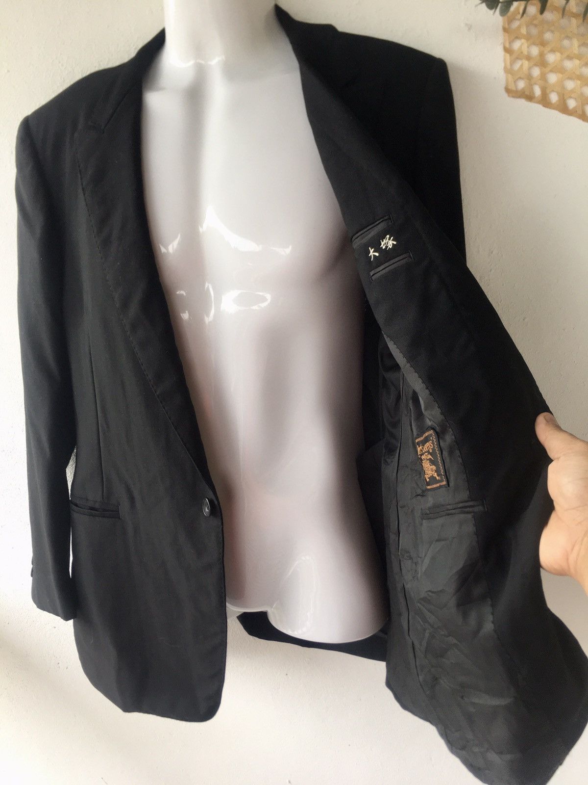 Burberry × Vintage Blazer Burberry with good condition Size 44L - 5 Thumbnail