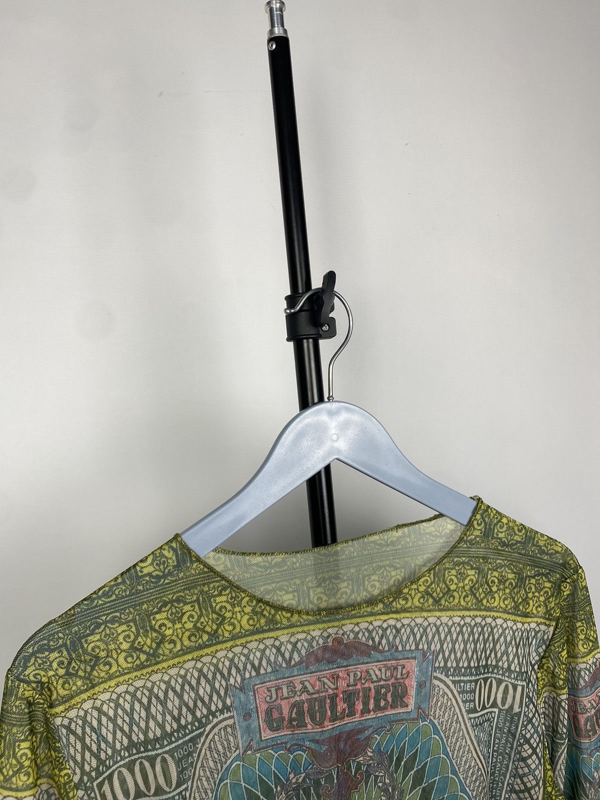 Designer × Japanese Brand STYLE ❗️Save The Queen Jean Paul Gaultier Mesh Top Blouses Size S / US 4 / IT 40 - 3 Thumbnail