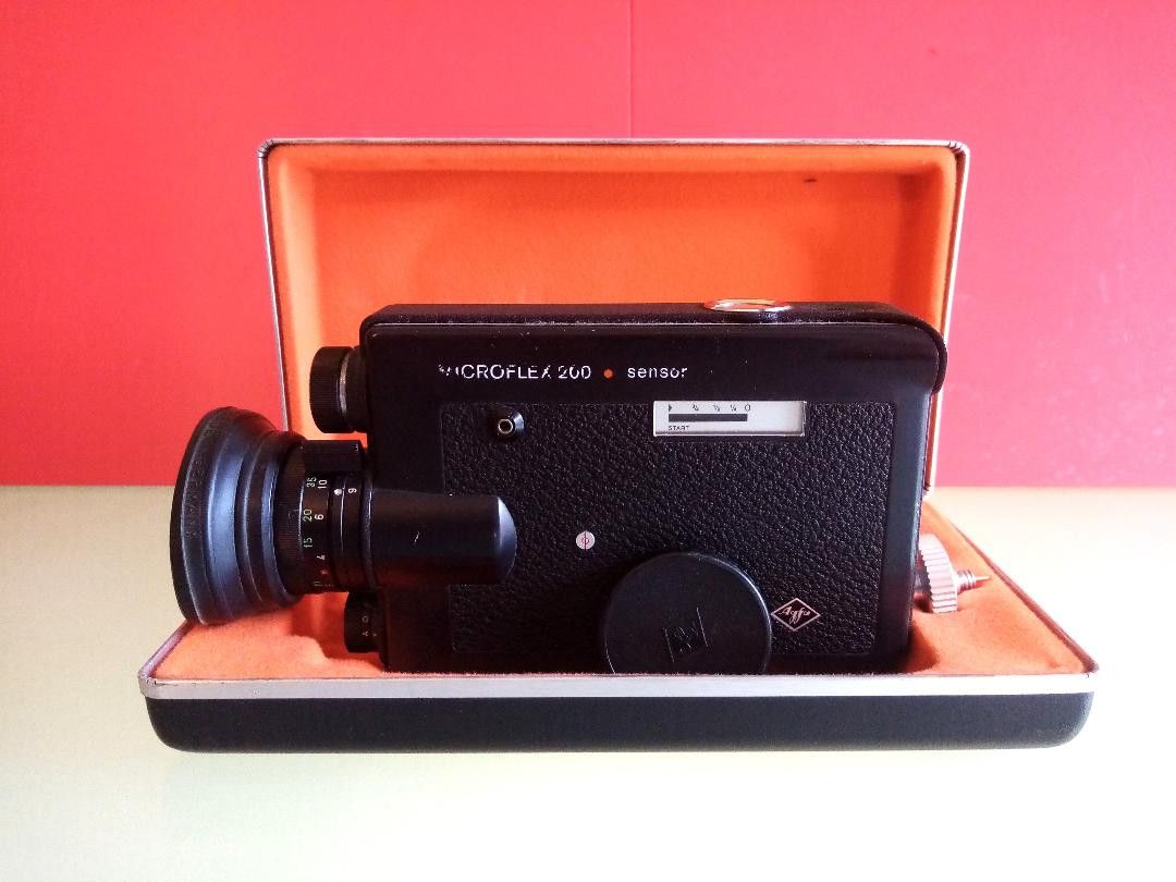 Vintage Design // Agfa Microflex 200. Super 8 movie Camera