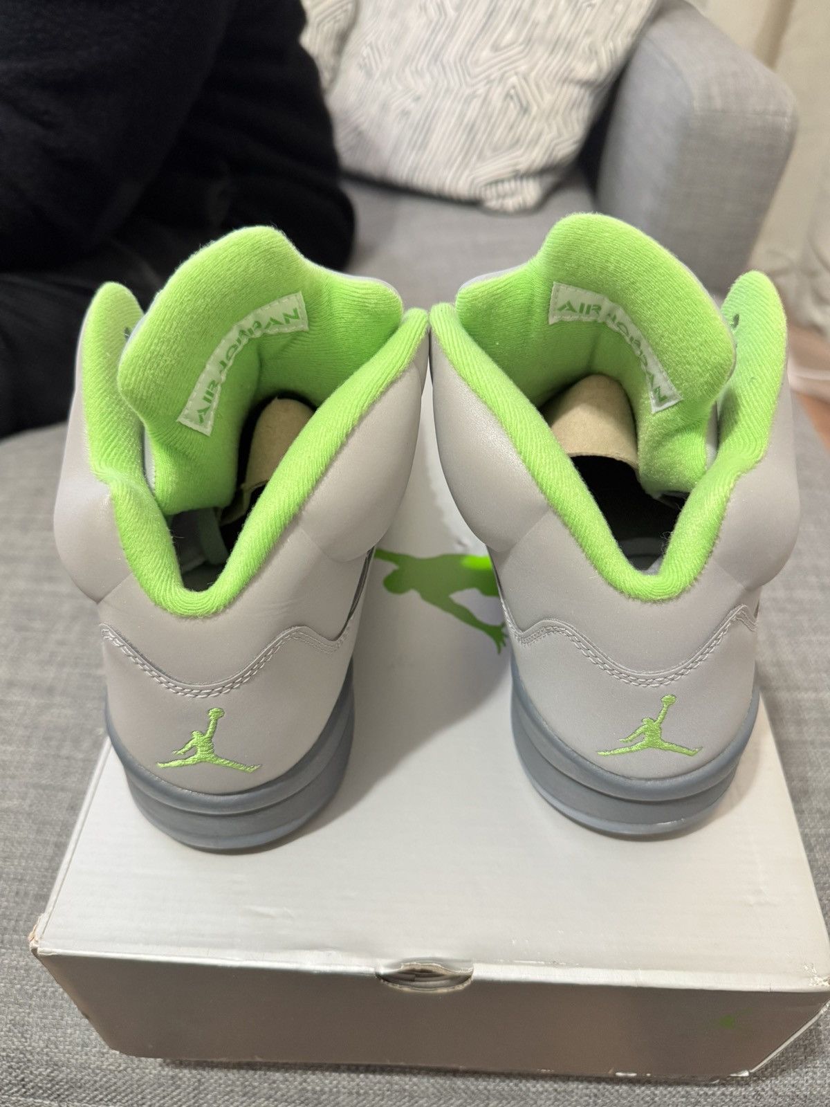 Jordan Brand × Nike Jordan 5 Green Bean Size US 9.5 / EU 42-43 - 5 Thumbnail