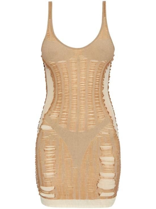 Diesel DIESEL Women Short Skirts A19215 0BJBI33S Beige Size L / US 10 / IT 46 - 1 Thumbnail