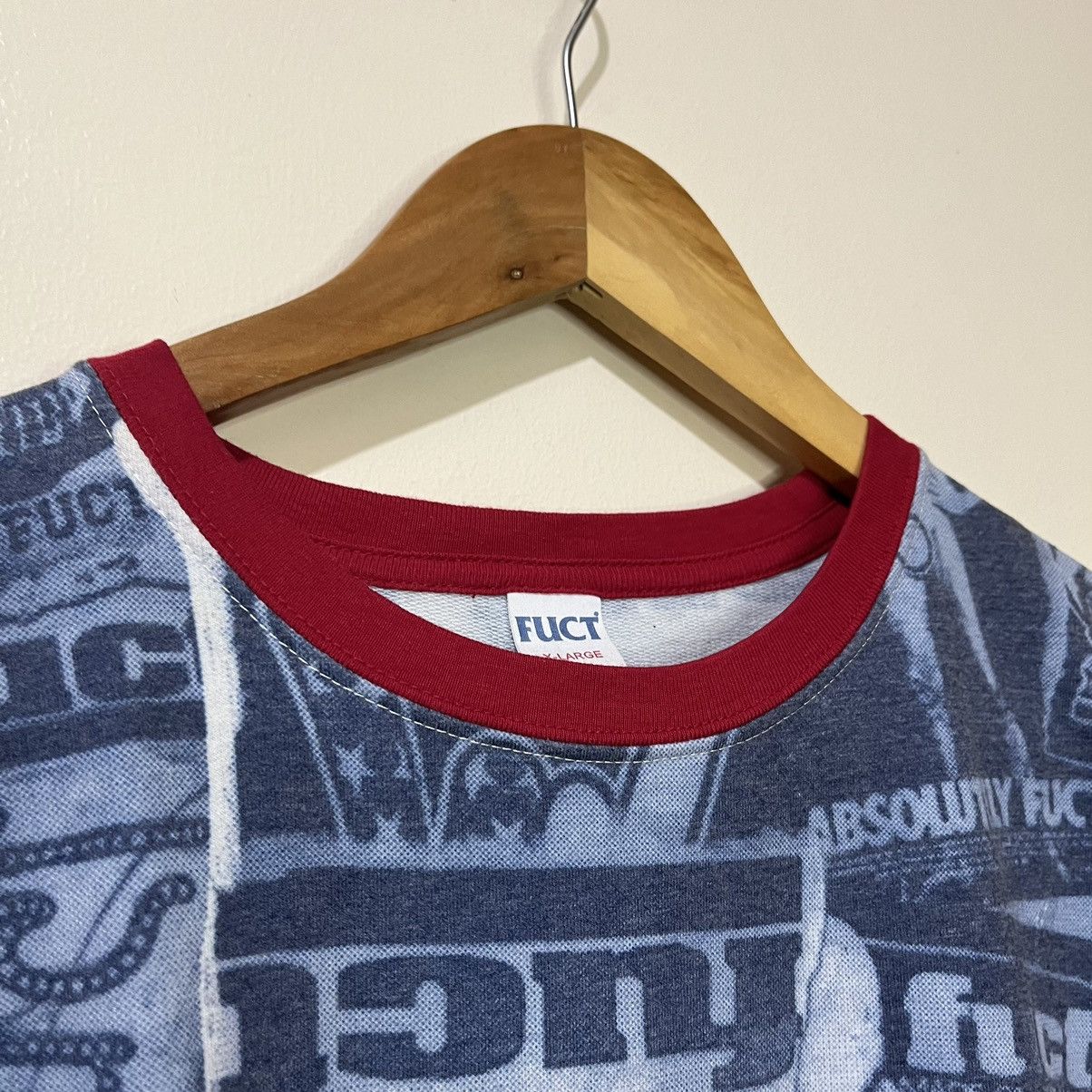 FUCT Rare Fuct SSDD SS 2016 Xerox Pattern AOP Shirt Size US L / EU 52-54 / 3 - 5 Thumbnail