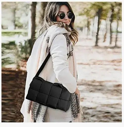 Japanese Brand Simple Black Shoulder Bags Size ONE SIZE - 3 Thumbnail
