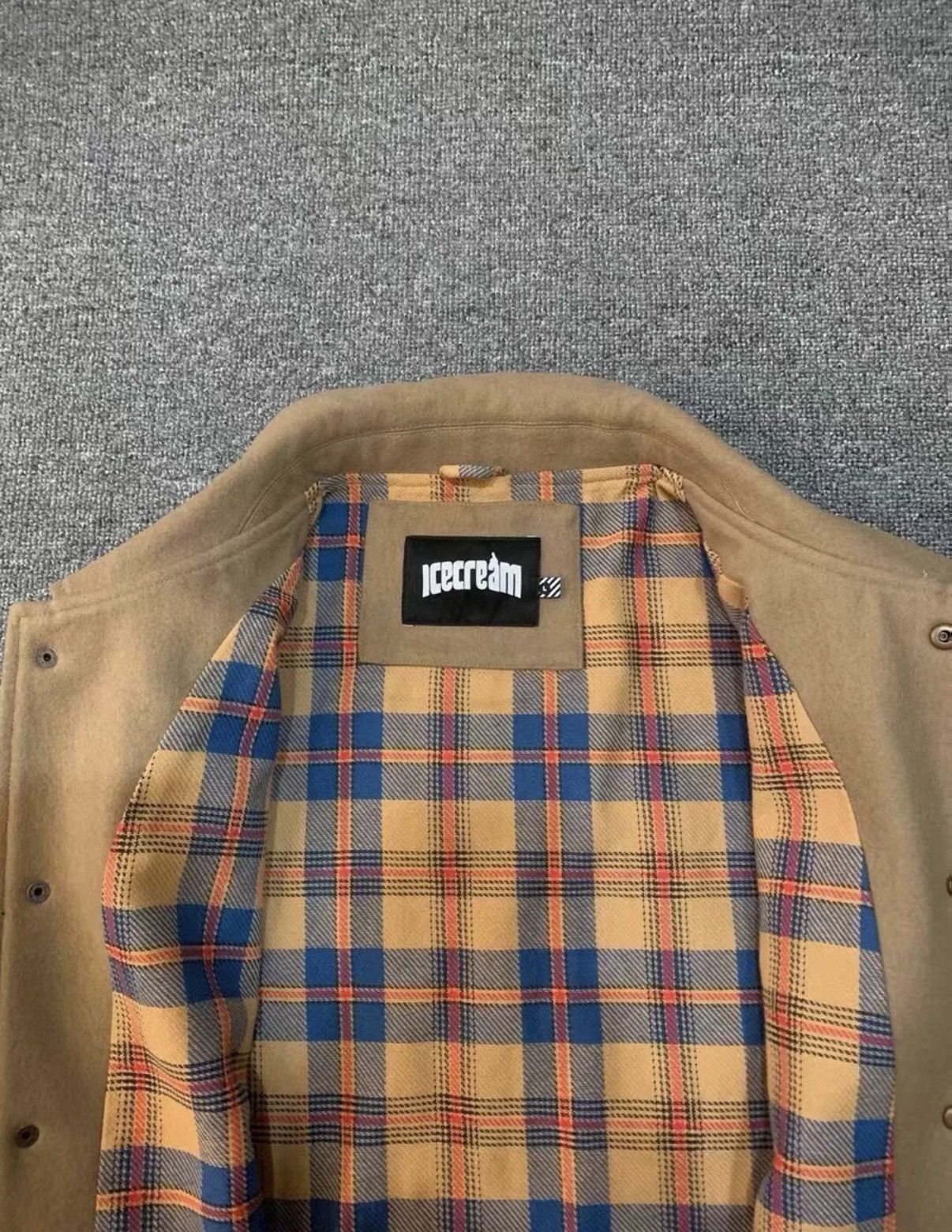 Billionaire Boys Club BBC ICE CREAM Wool Blend Baseball Jacket Size US L / EU 52-54 / 3 - 3 Thumbnail