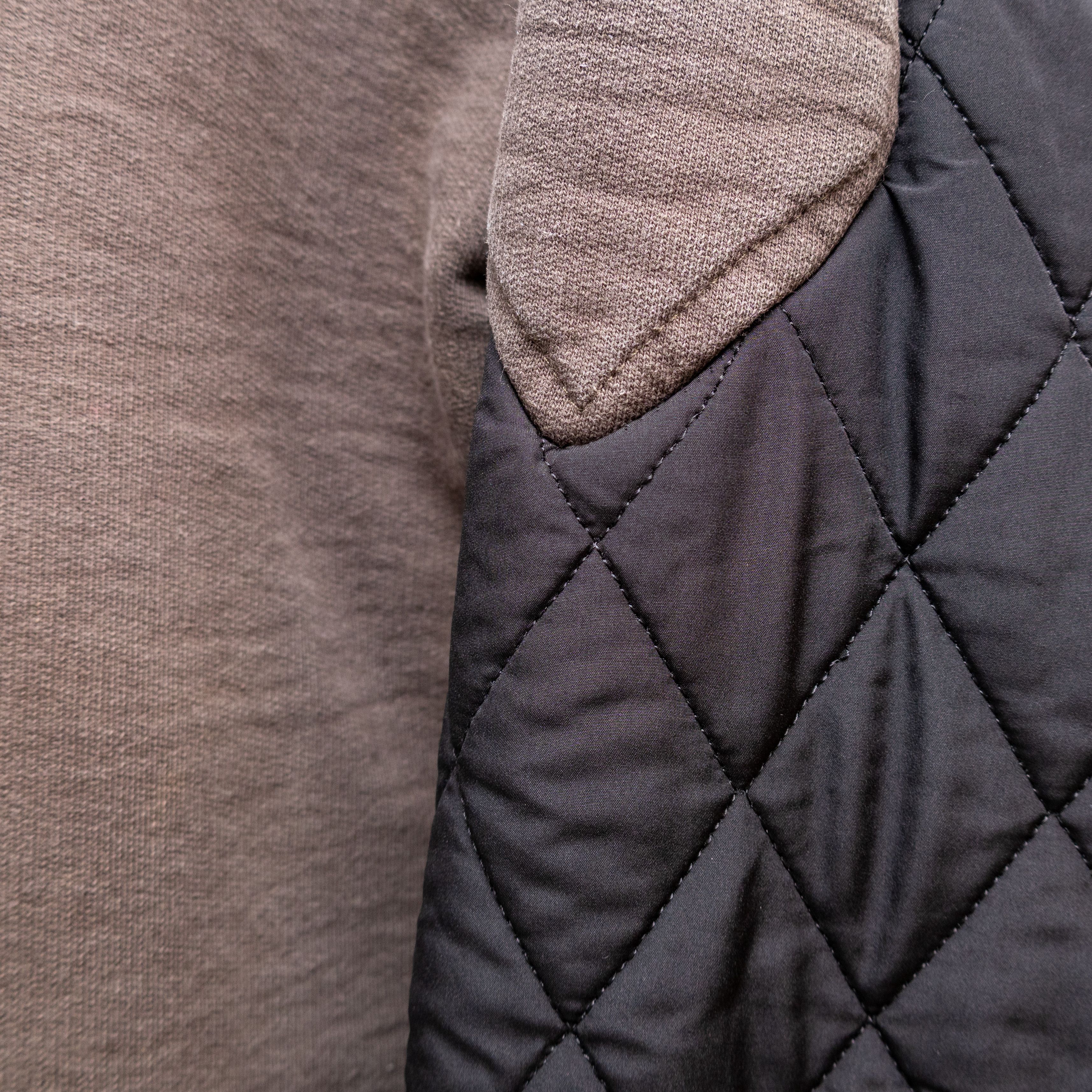 Dries Van Noten Dries Van Noten Quilted Sleeve Half-Zip Pullover Size Large Size US L / EU 52-54 / 3 - 8 Thumbnail