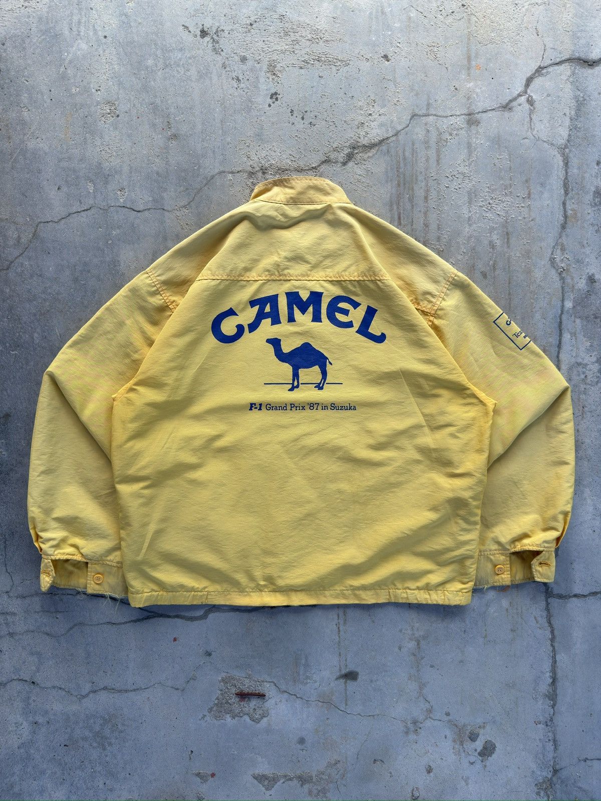 Camel × Vintage Vintage 1987 Camel Grand Prix F1 Jacket Size US XL / EU 56 / 4 - 2 Thumbnail