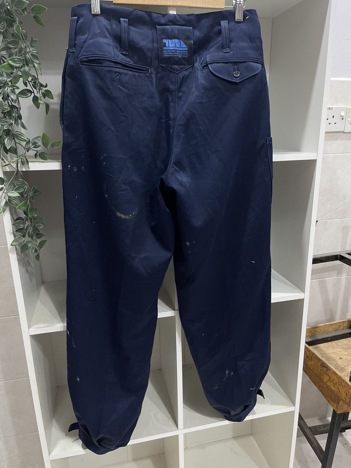 Japanese Brand Distressed Toraichi Longknicker Pants Size US 31 - 3 Thumbnail