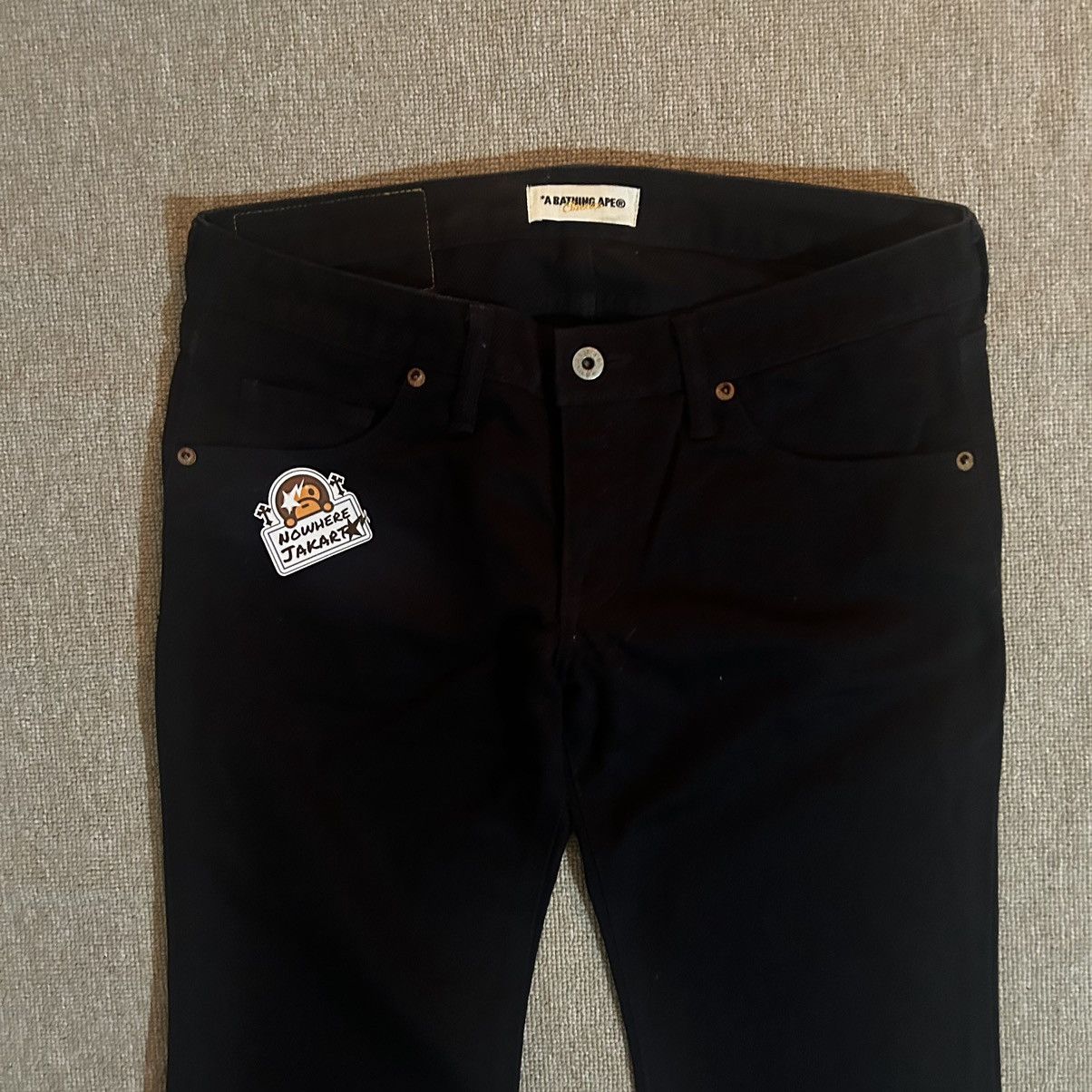 Bape Bapesta Stitch Jeans Size 32" / US 10 / IT 46 - 5 Thumbnail