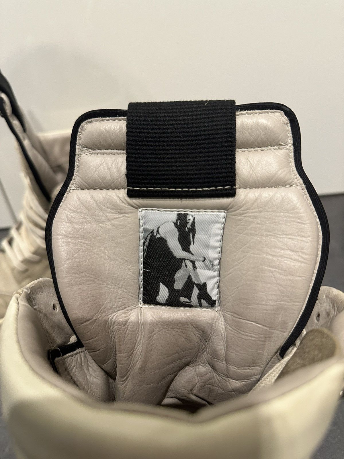 Rick Owens rick owens geobasket sneakers fw16 mastodon pearl beige Size US 9 / IT 39 - 3 Thumbnail