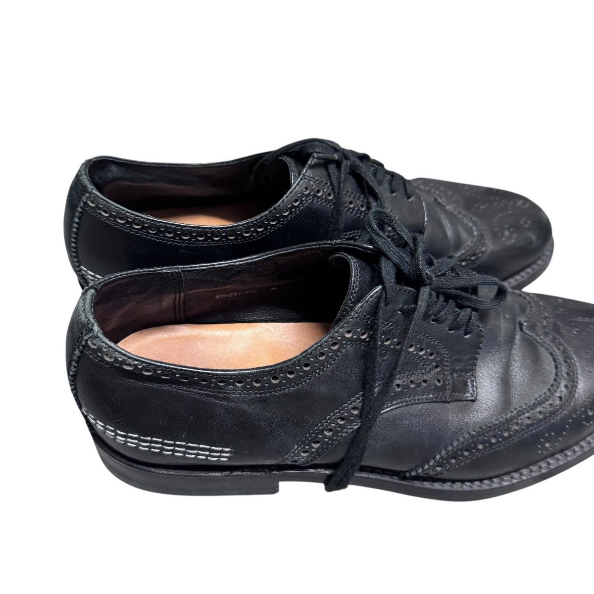 Sulvam Sulvam Brogue Wingtip Leather Shoes Size US 9 / EU 42 - 16 Thumbnail