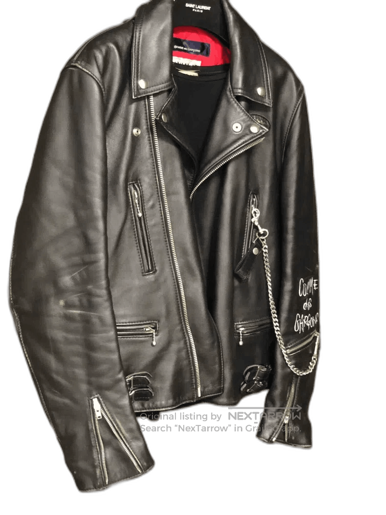 Comme des Garcons Comme des Garcons Leather Jacket. Size US XXL / EU 58 / 5 - 1 Thumbnail