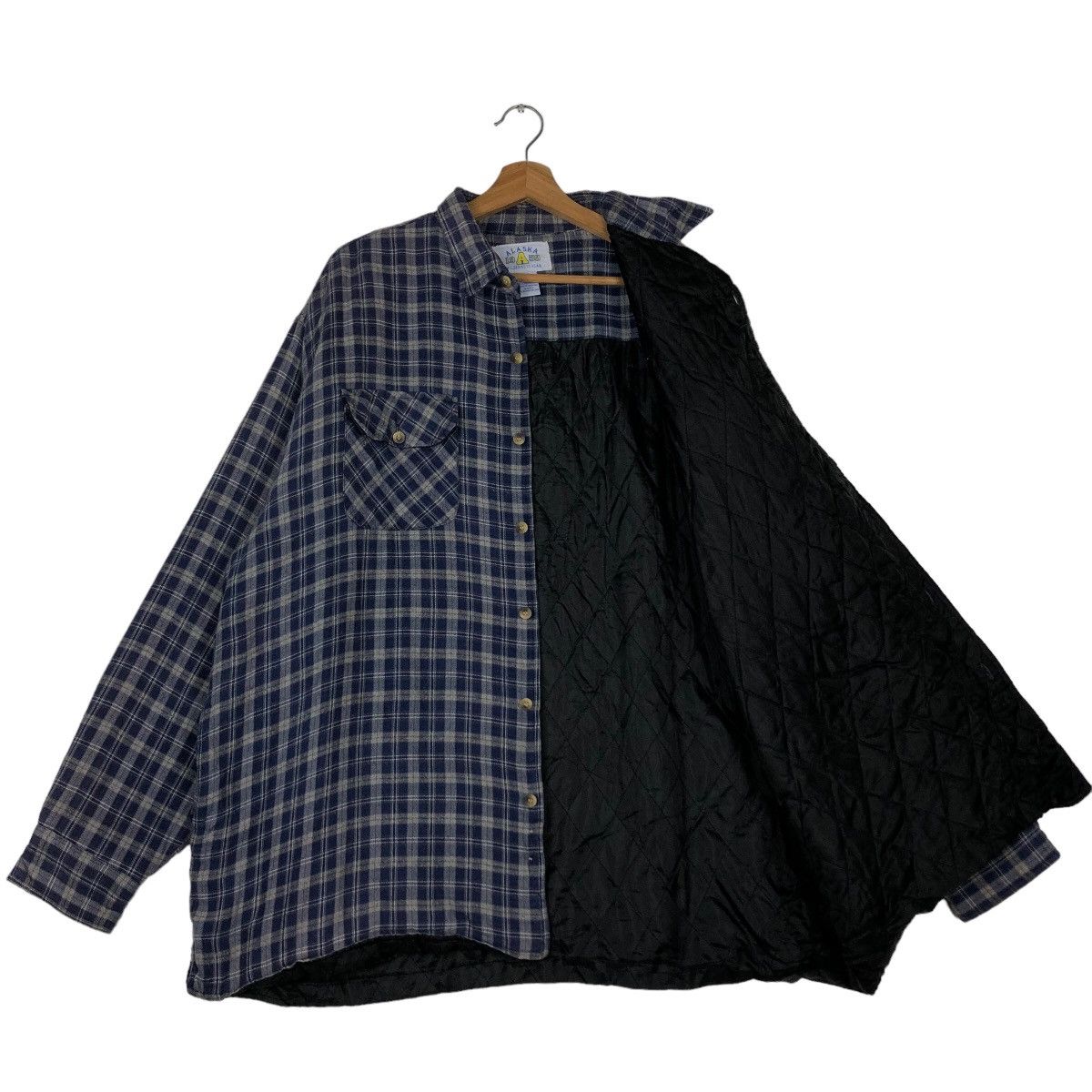 Japanese Brand Vintage Flannel Wool Jacket Tartan Design Alaska Wilderness Size US XXL / EU 58 / 5 - 9 Thumbnail