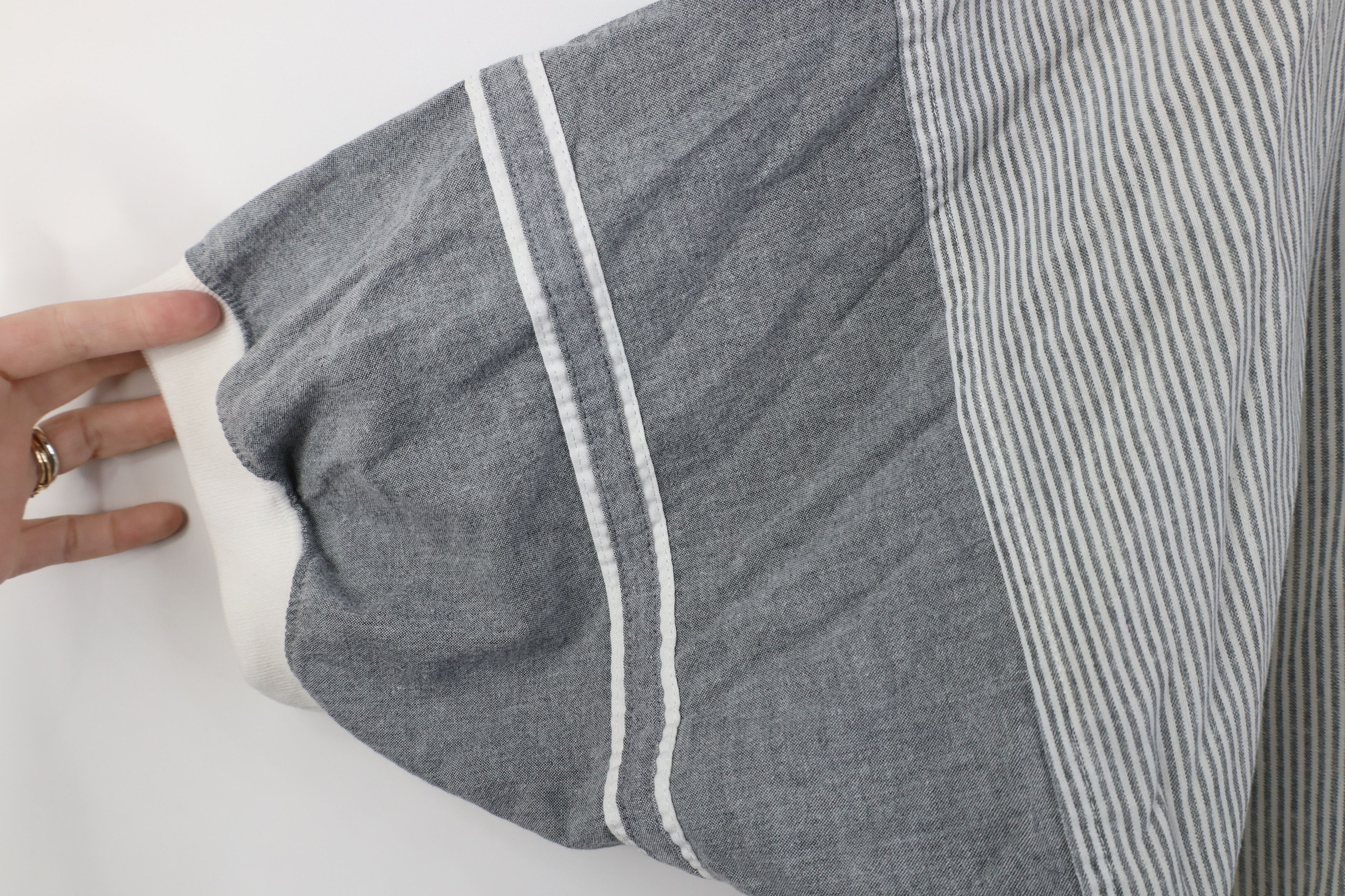 Vintage Vintage 90s Streetwear Block Pullover Polo Shirt Mafia Mob Size US XL / EU 56 / 4 - 8 Thumbnail