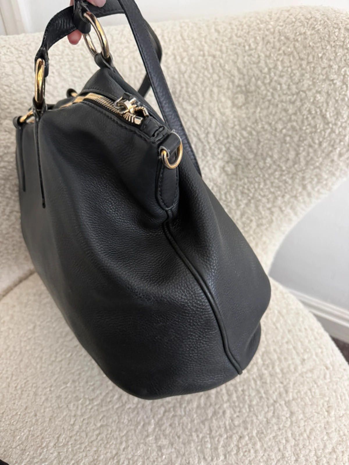 Miu Miu Miu Miu black leather tote bag Size ONE SIZE - 8 Thumbnail